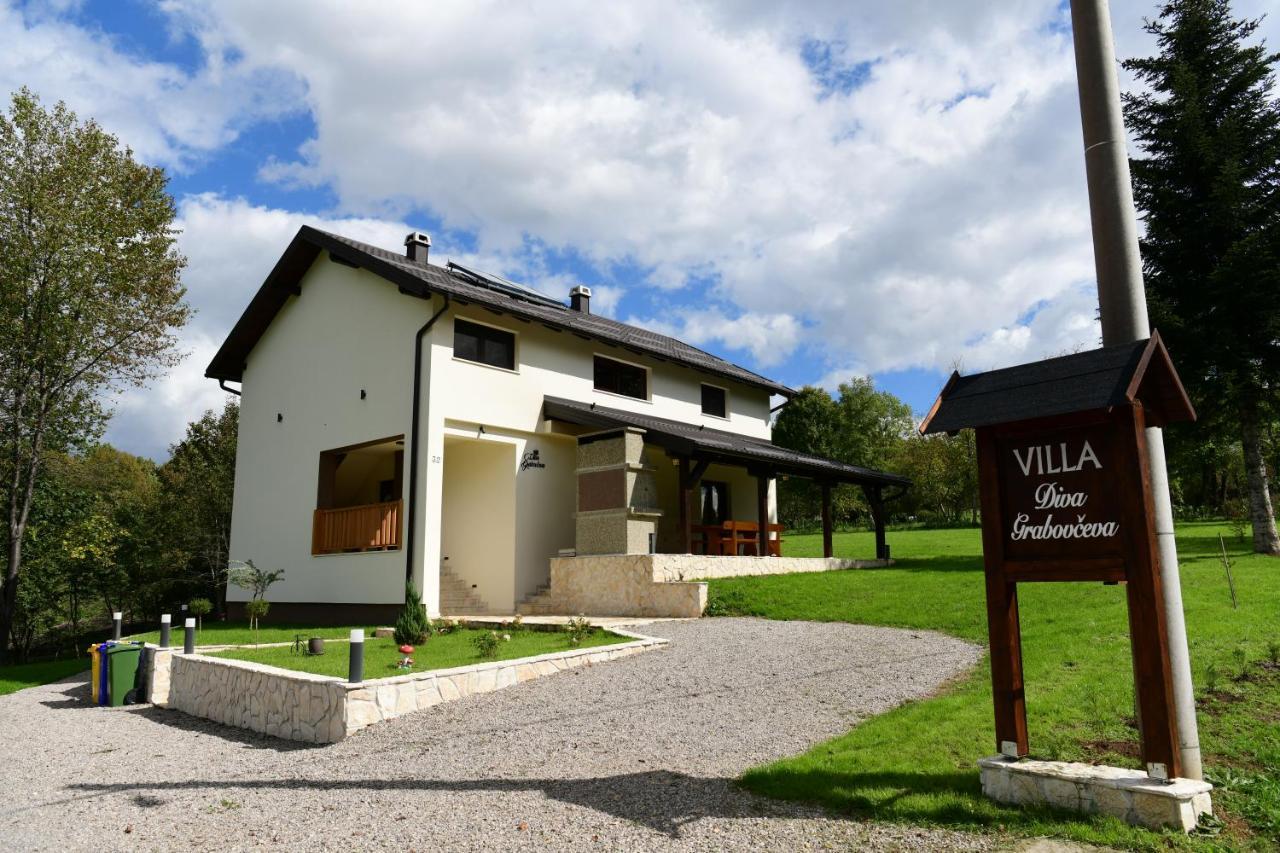 Villa Diva Grabovceva Rakovica Esterno foto